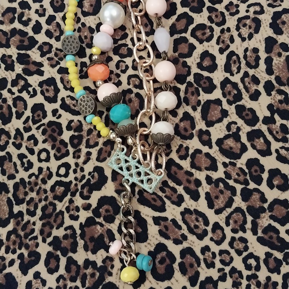 2680 Plunder Multi strand Bracelet. 4 Strands.